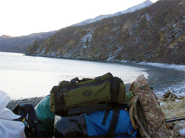 A Red Oxx Cuts Loose on Kodiak Island