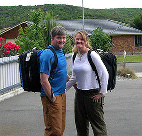 Sky Train Packs SCUBA Gear for Two to New Zealand