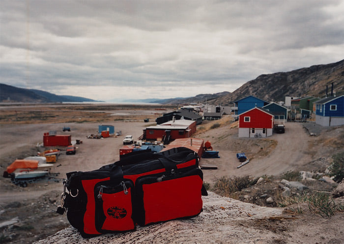 Sun Chaser Sports Duffel Catches Rays on Top of the World