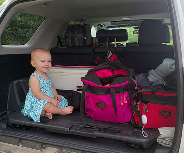 Red Oxx M.U.T.T. Proves Perfect for Dirt Road Baby Bag