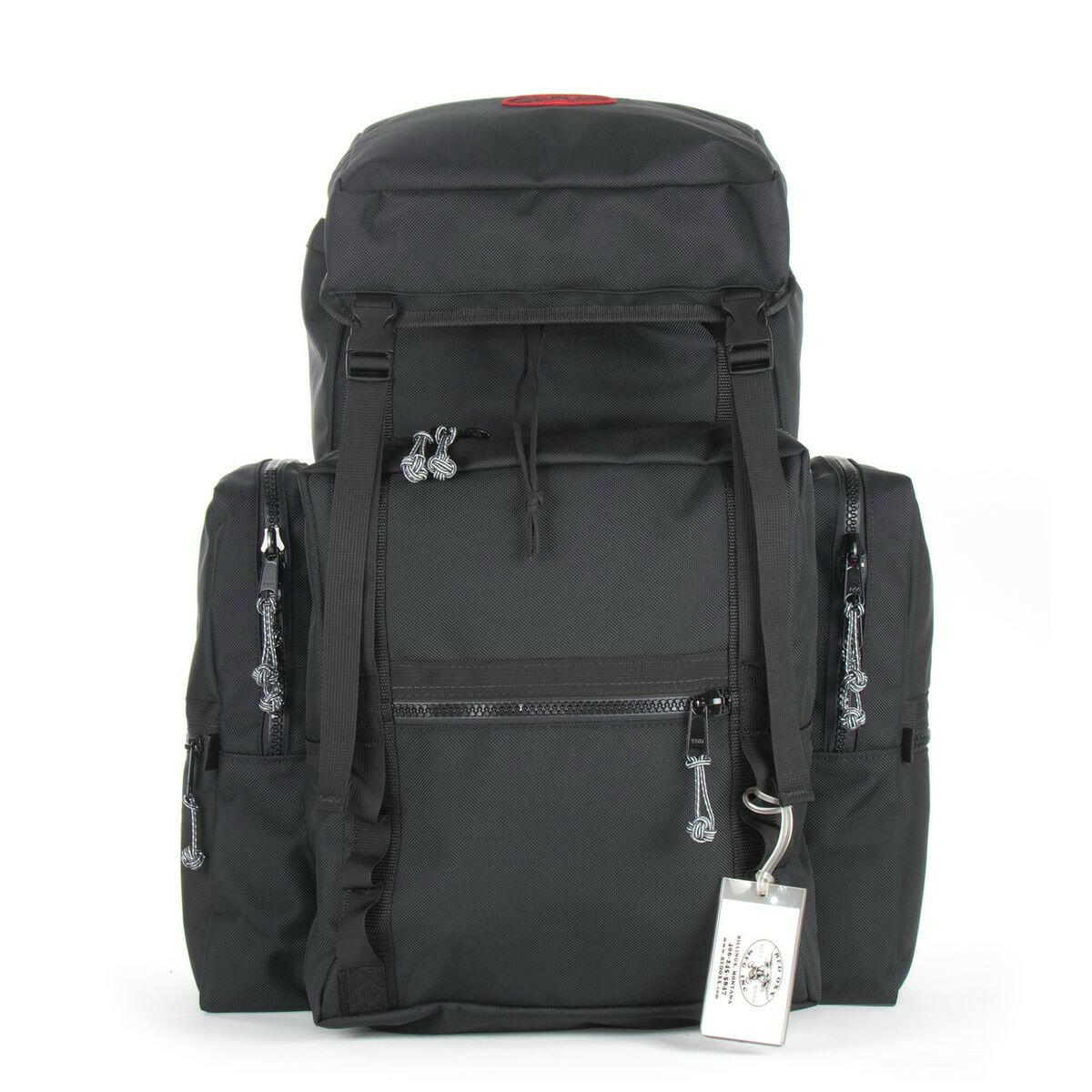Railroad backpack rucksack. Front View of the Rail King Rucksack