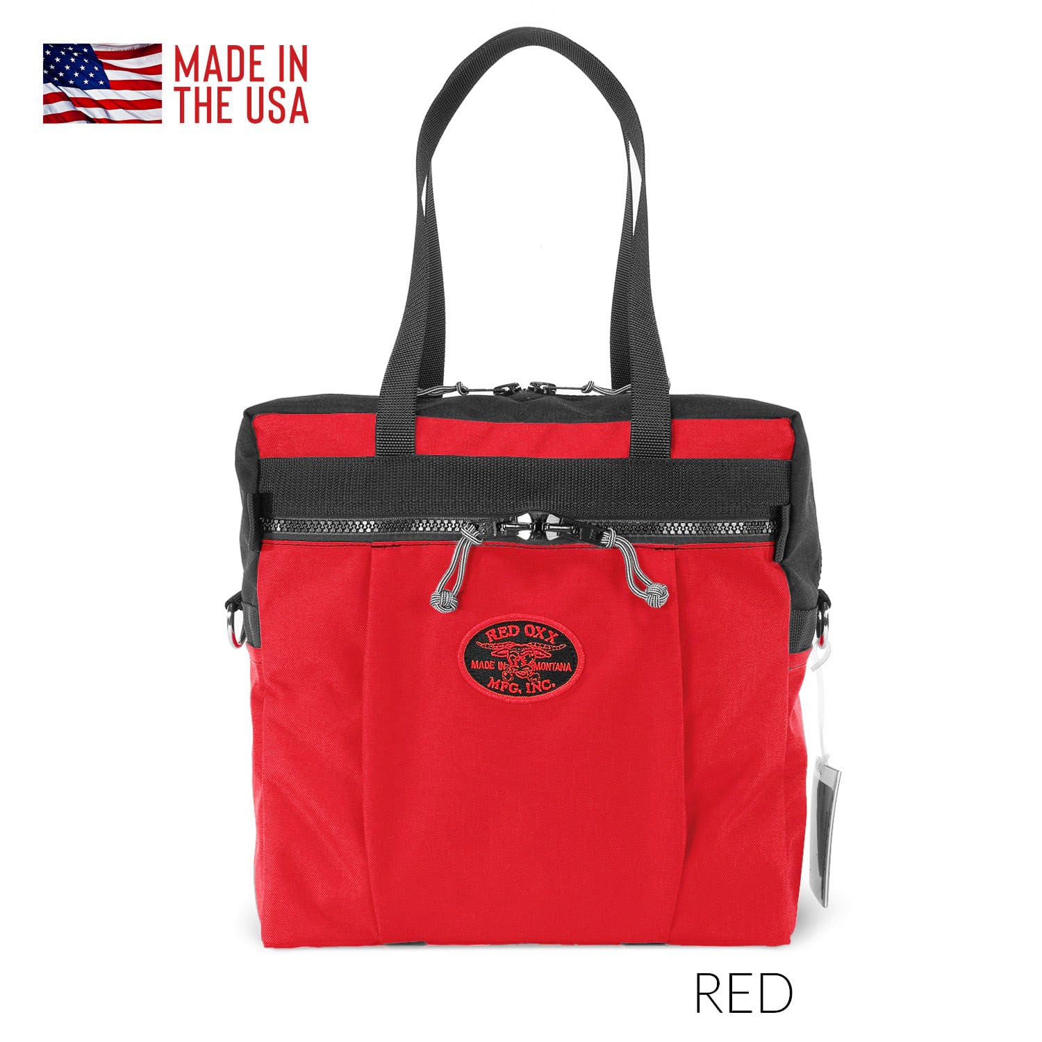 Maximum Utility Travel Tote in Red