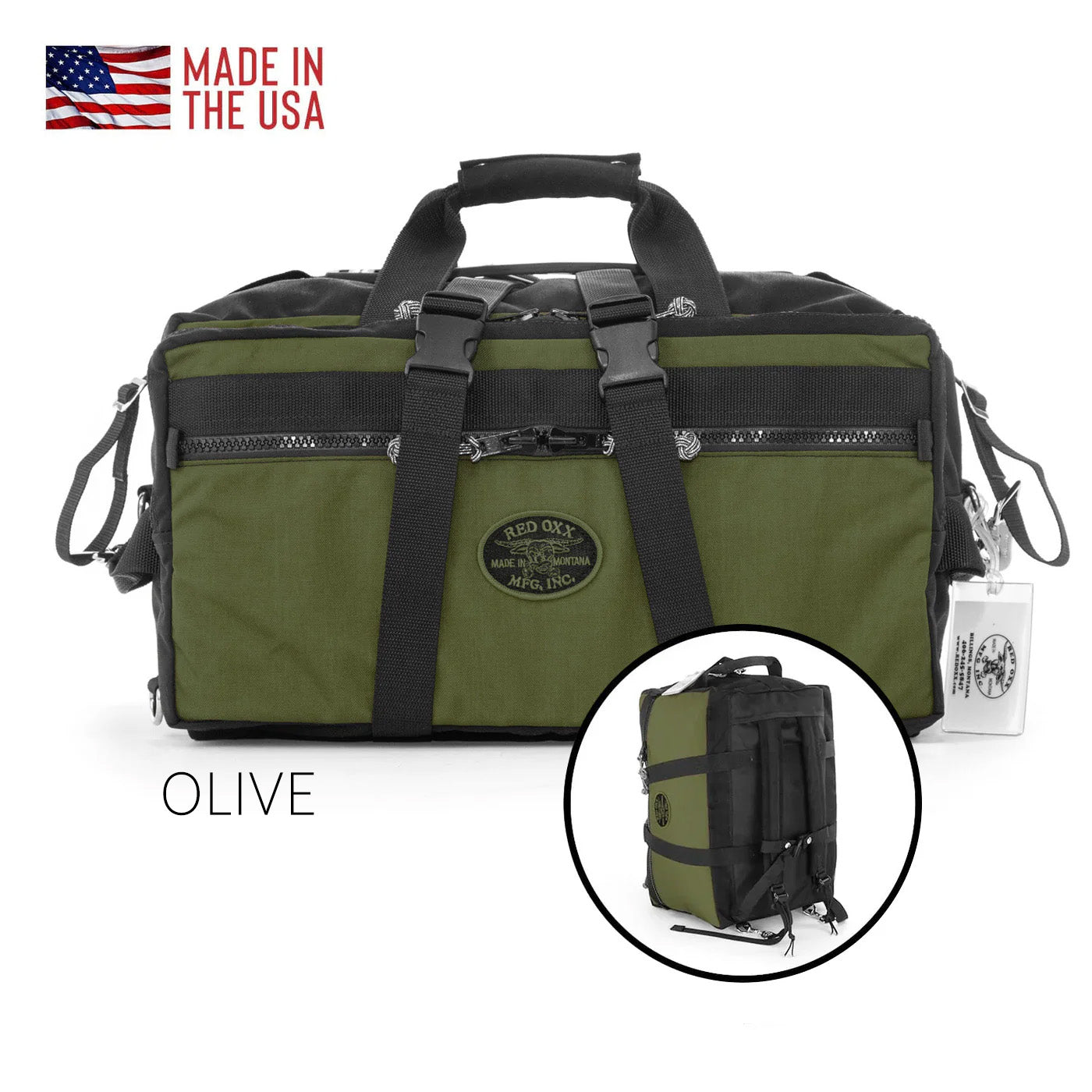 Tres Hombres Convertible Duffel