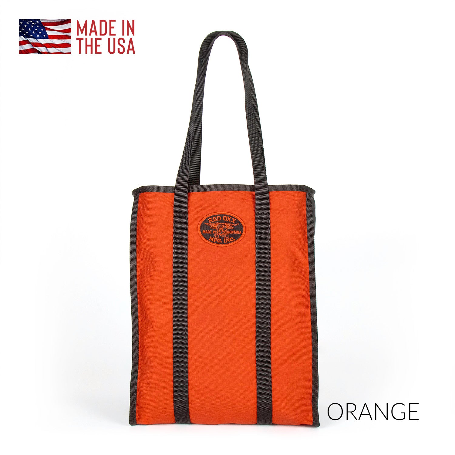 Orange - Farmer's Market Nylon tote bag