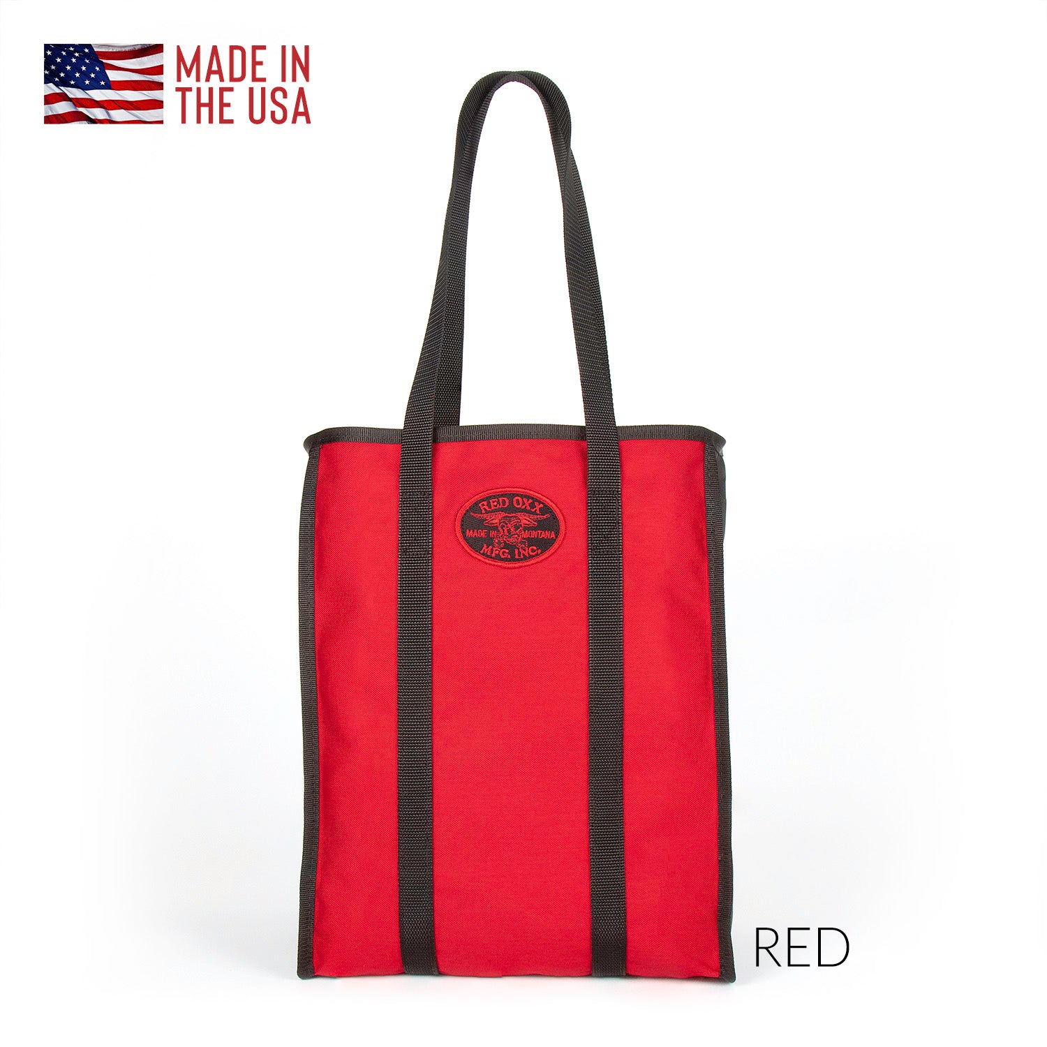 Red Farmer's Market Nylon tote bag