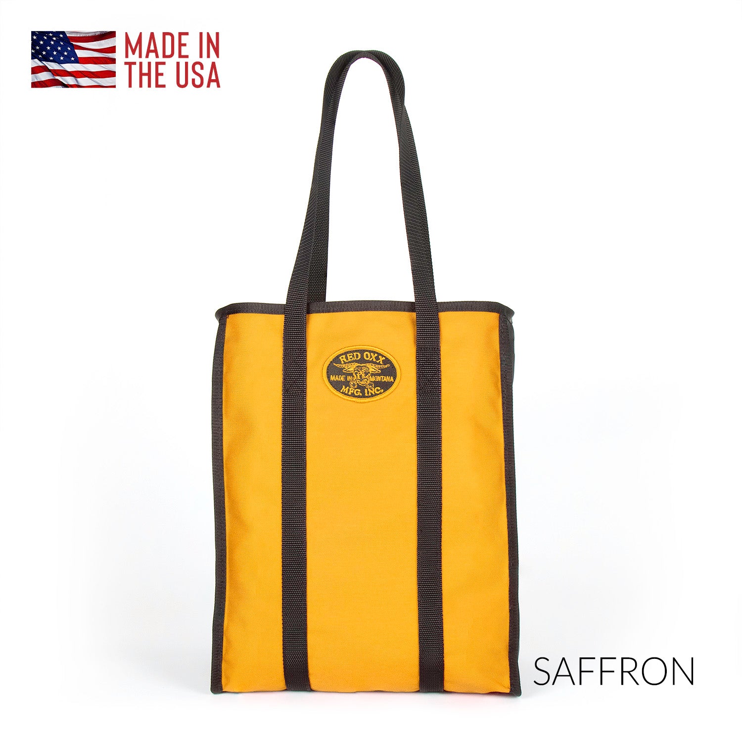 Farmer's Market Nylon tote bag in Saffron