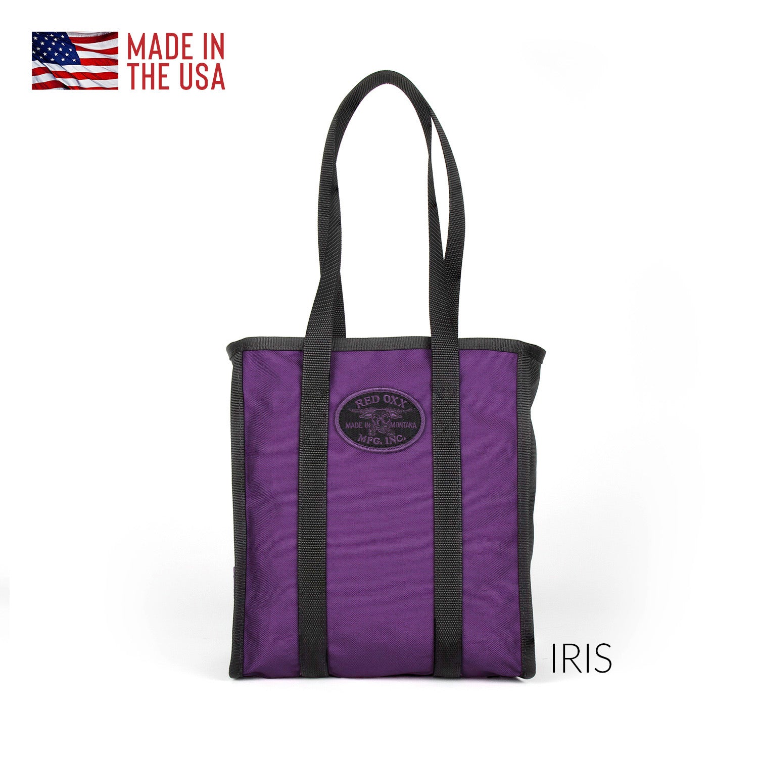Purple Medium Tote Bag - Iris