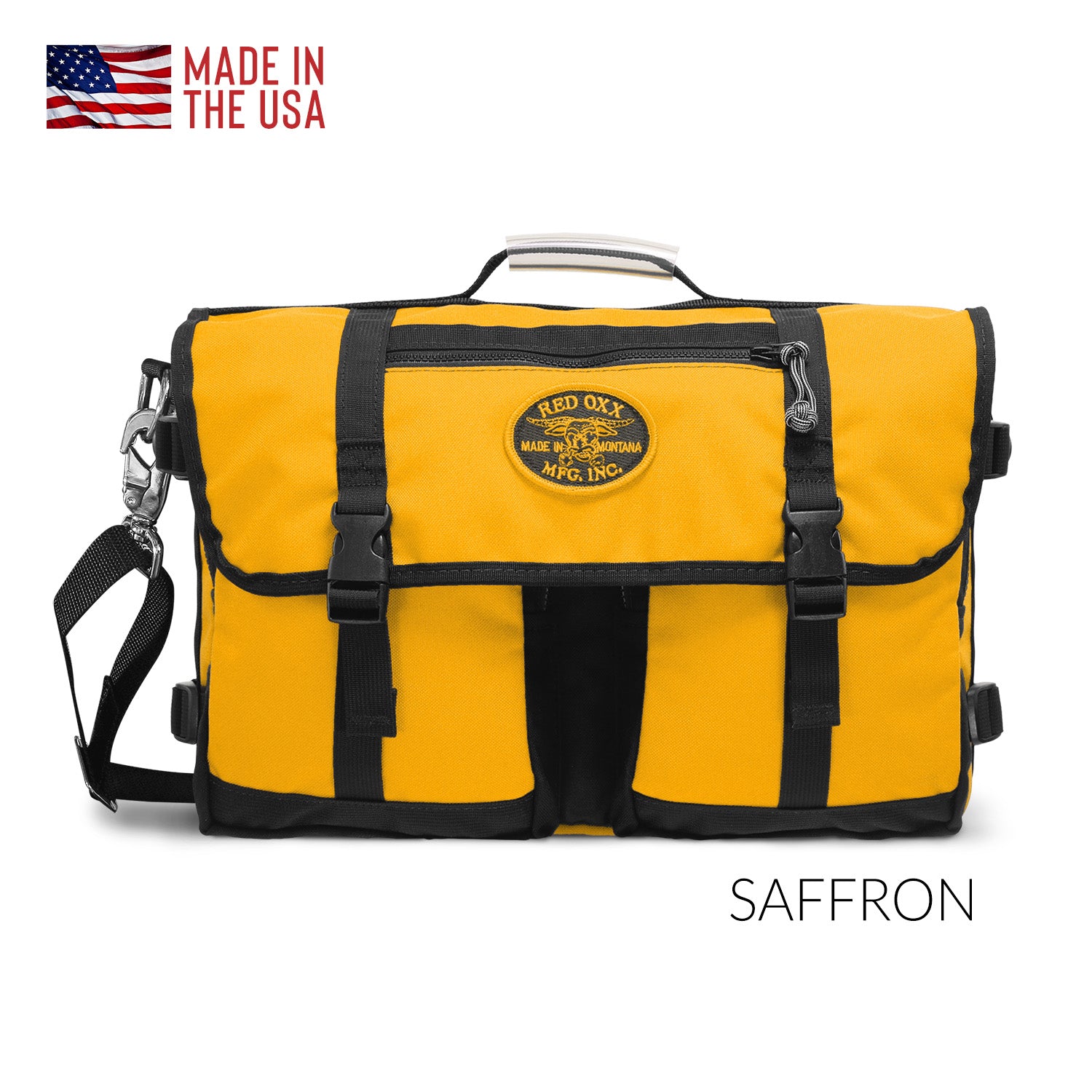 CC RIder Messenger Bag in Saffron