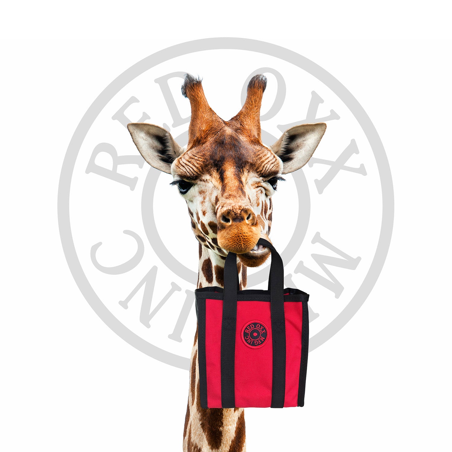 Tote with Giraffe 