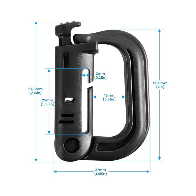 GrimLoc Tactical Locking D-Ring
