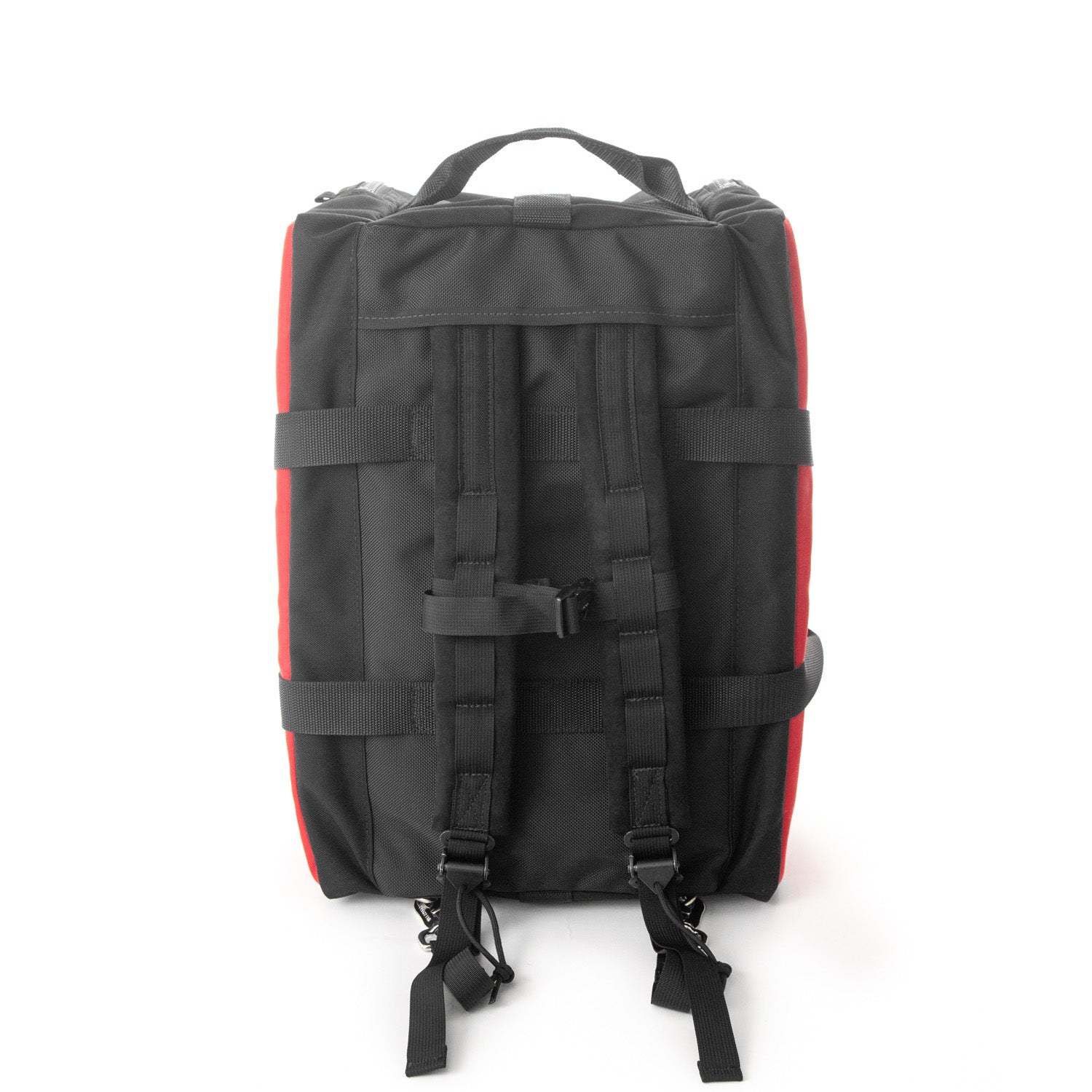 Bottom view of Lil Hombre with backpack straps fully deployed.