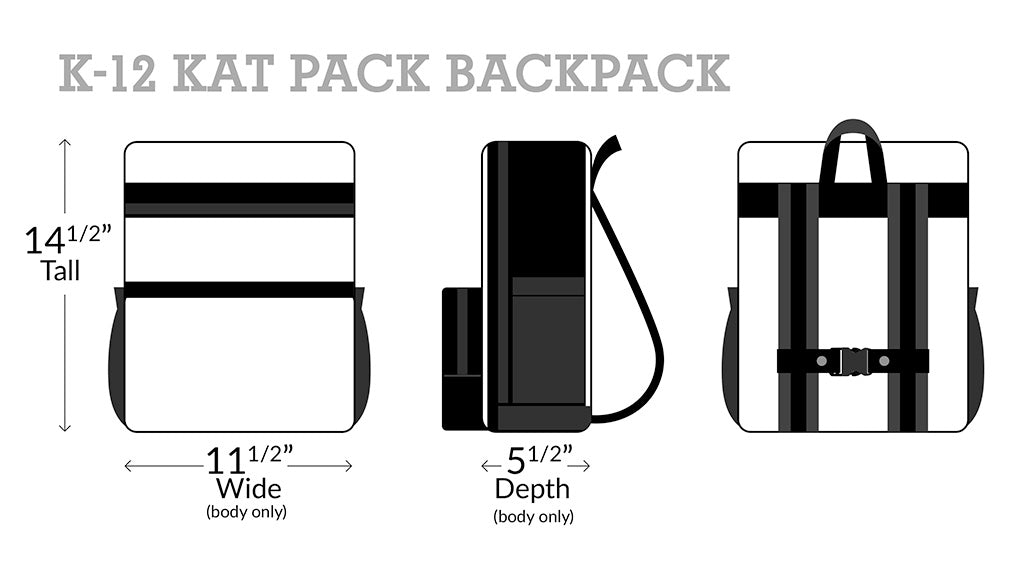 K-12 Kat Pack Backpack