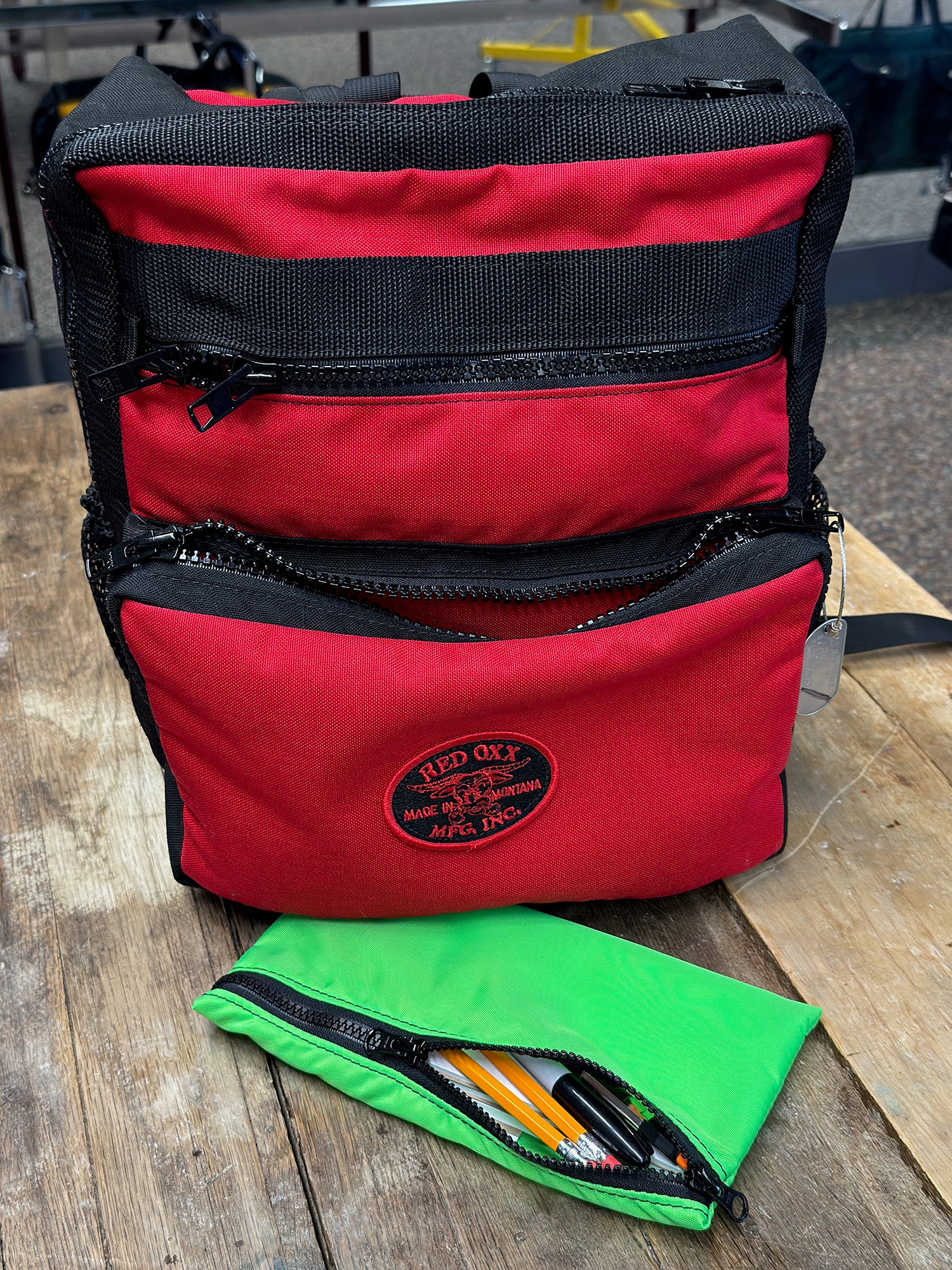 Red Oxx Pencil Pouch