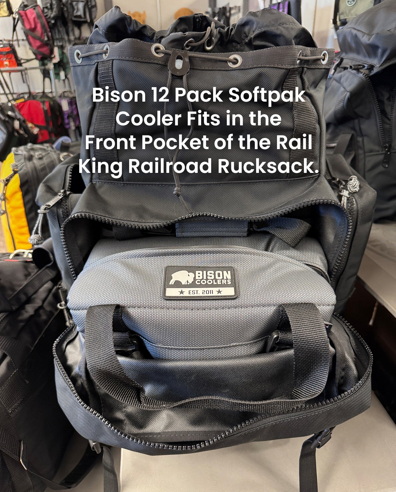 Bison 12 Pack Softpak Cooler