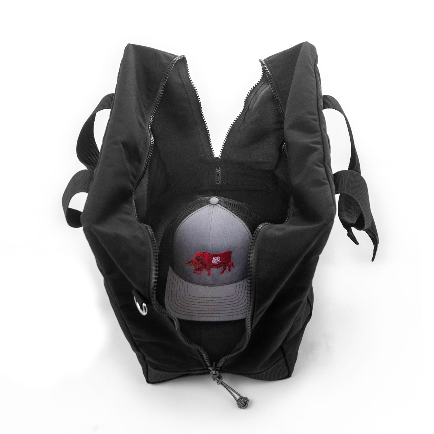 Small Aviator Kit Bag with Red Oxx hat to show scale.