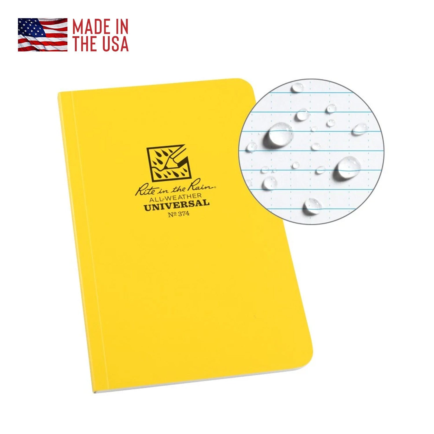 Write in Rain Wate repellant notebook.
