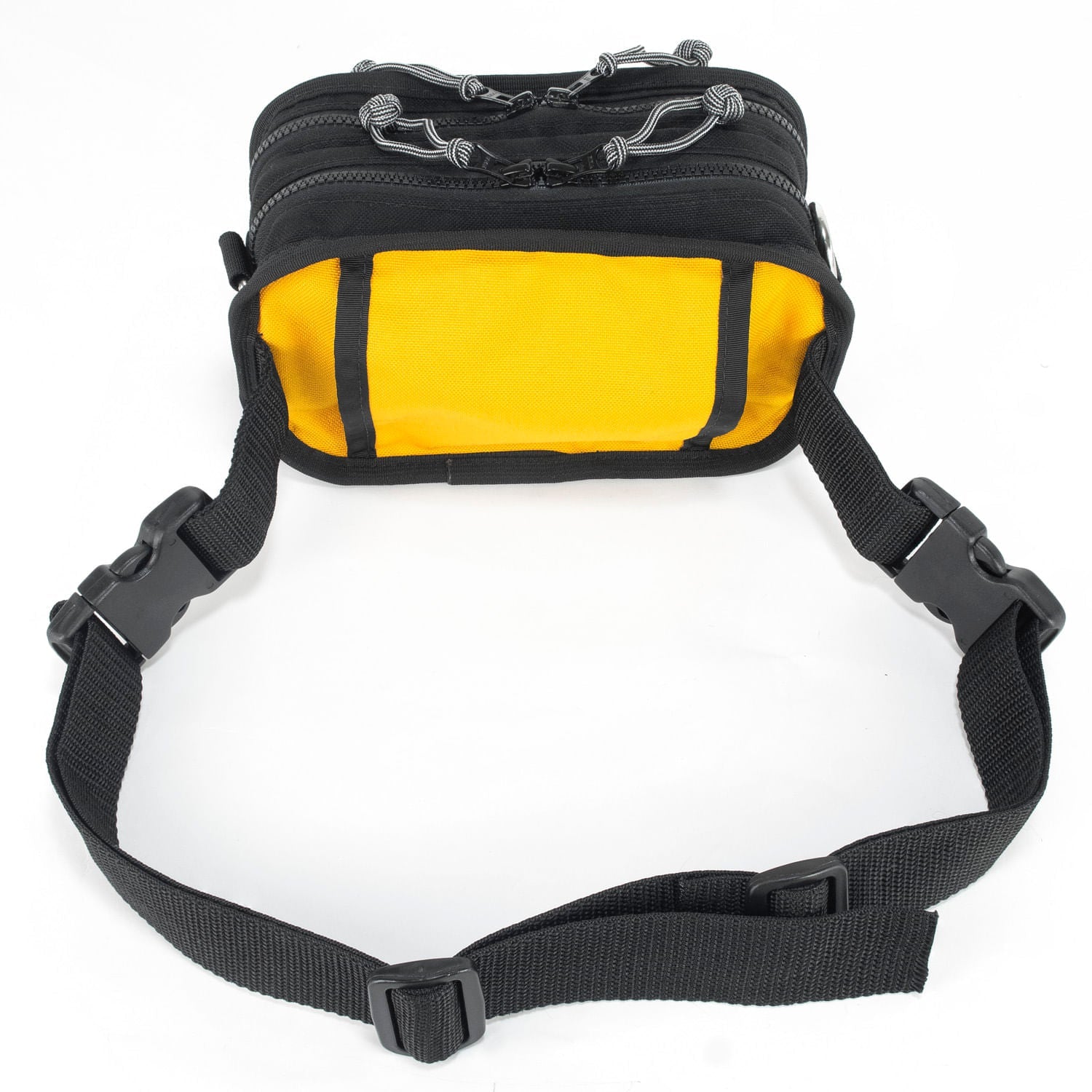 fanny pack with waist belt attached.