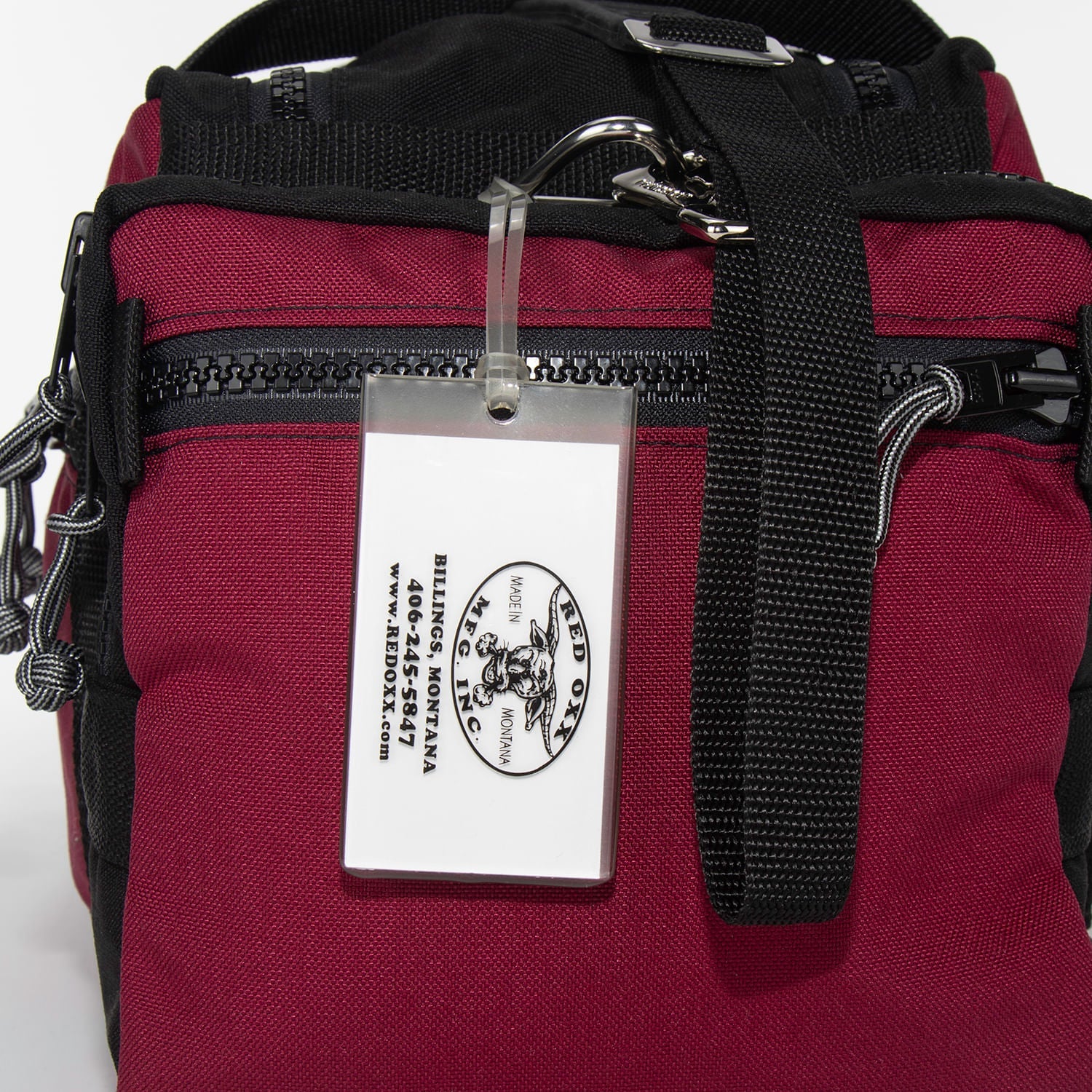 Luggage tag on the PR 4 Safari Beano