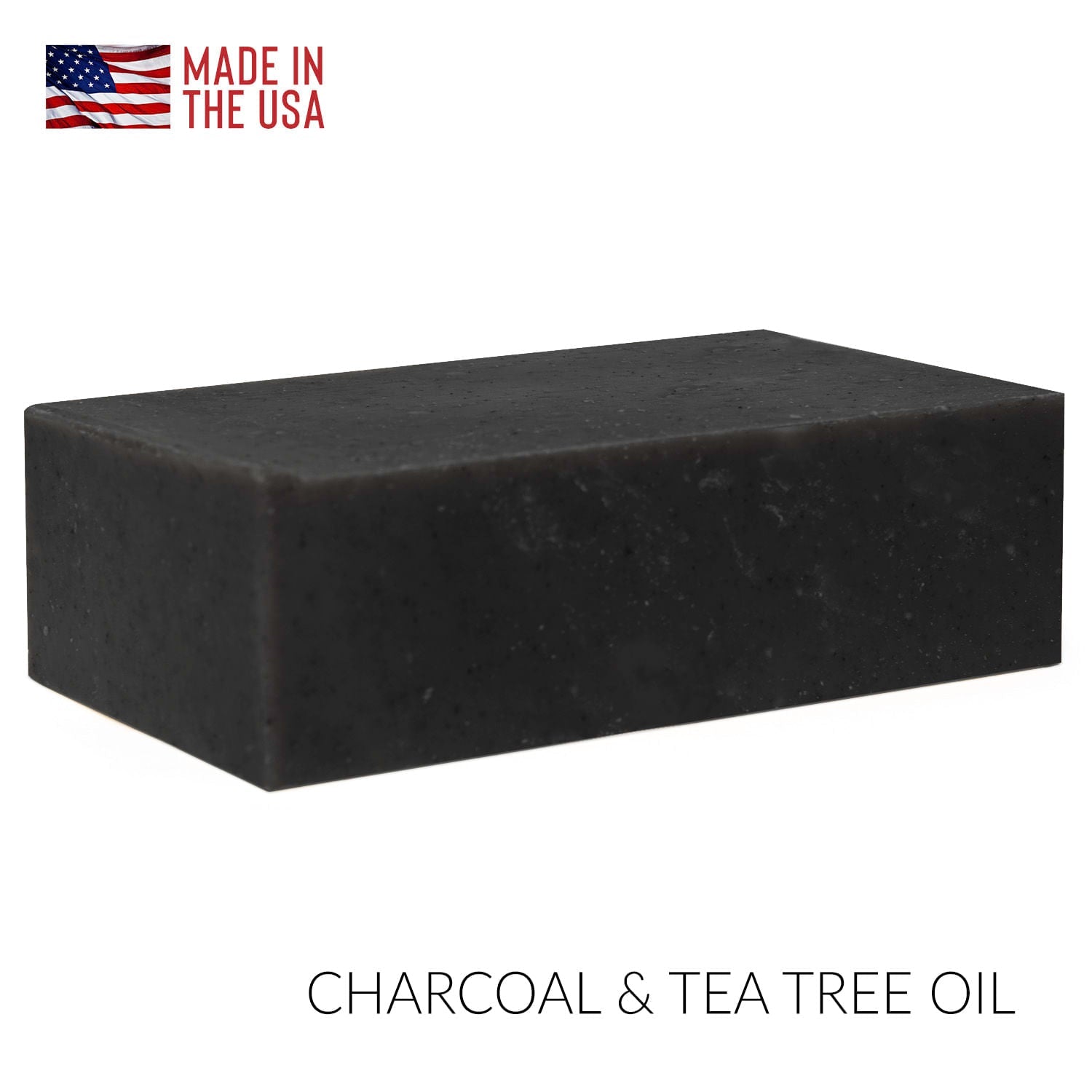 Charcoal Tea tree oil bar soap. 