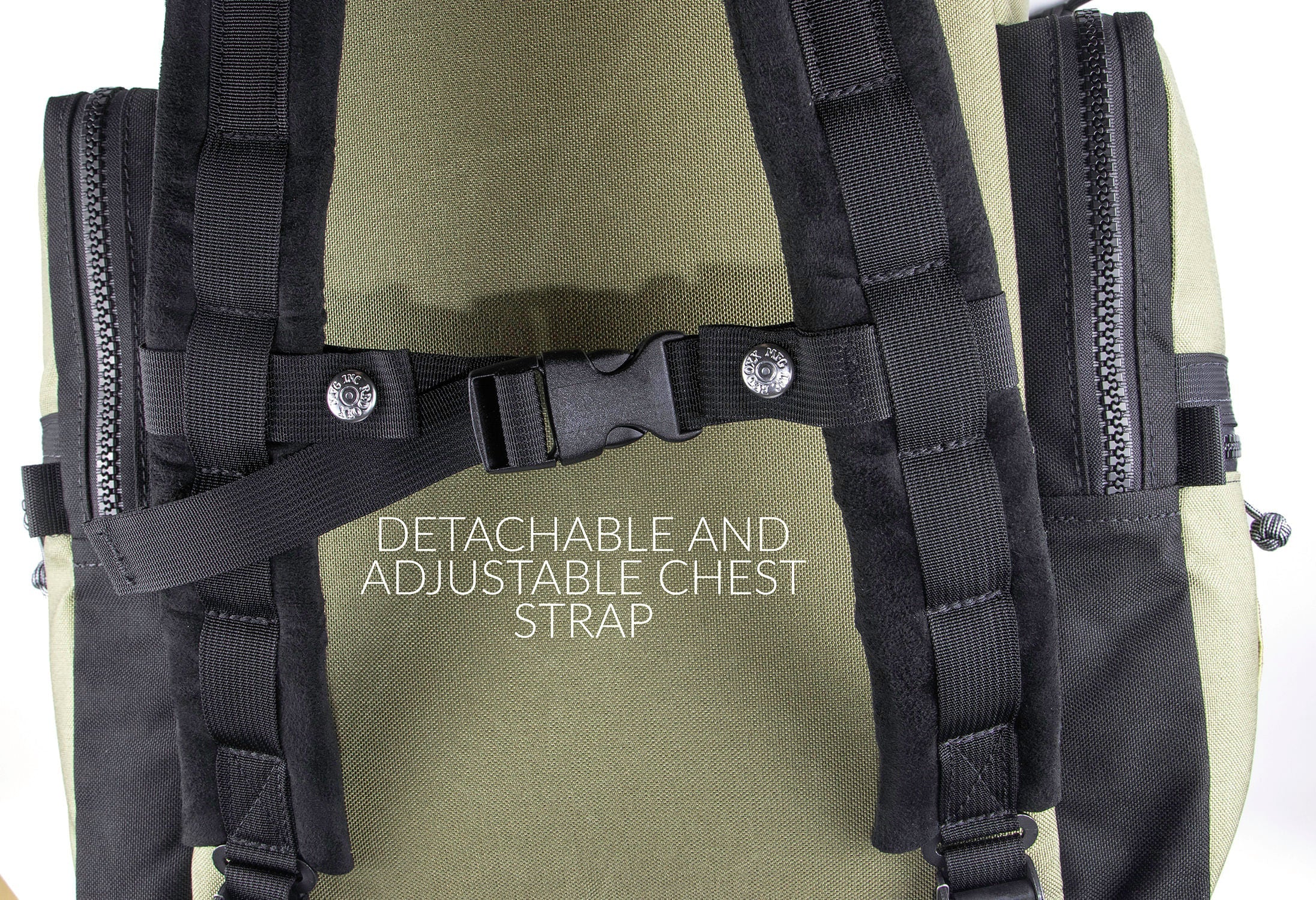 Chest or sternum strap - detachable , adjustable