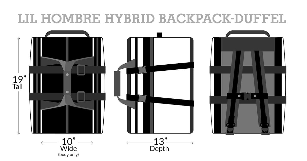 Lil Hombre Convertible Duffel