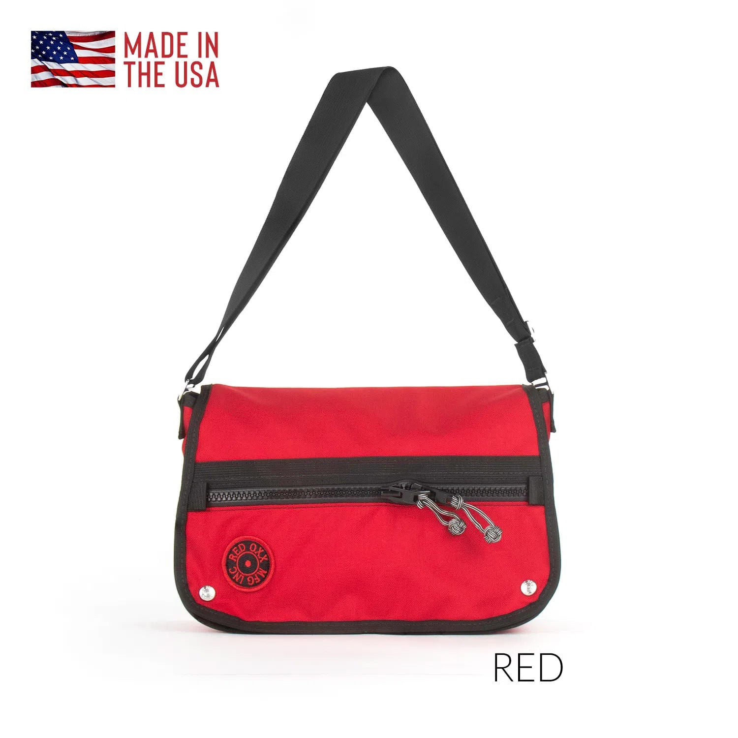 Red Oxx Chica Mini Messenger Bag in Red