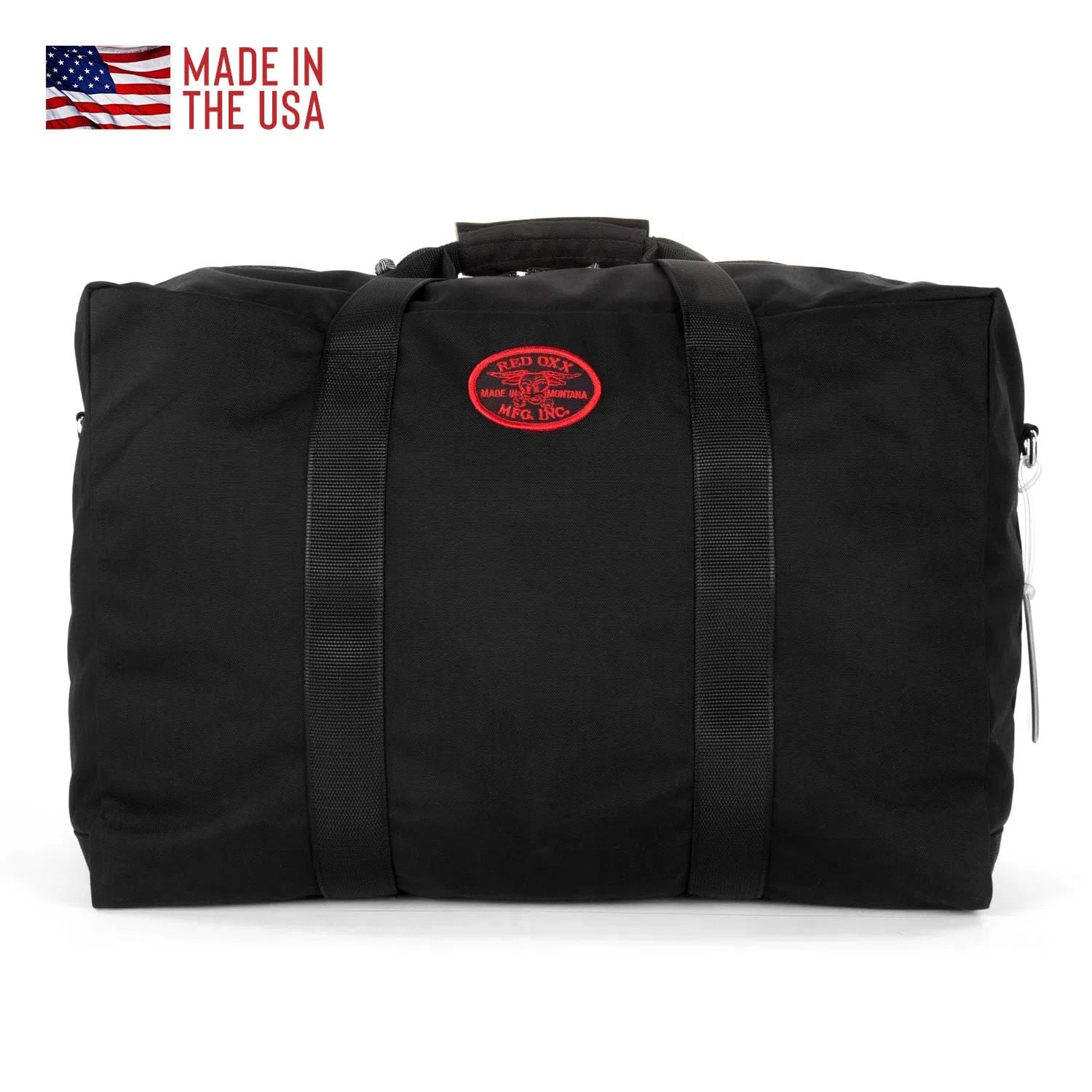 Red Oxx medium aviators kit bag available in Black only. 