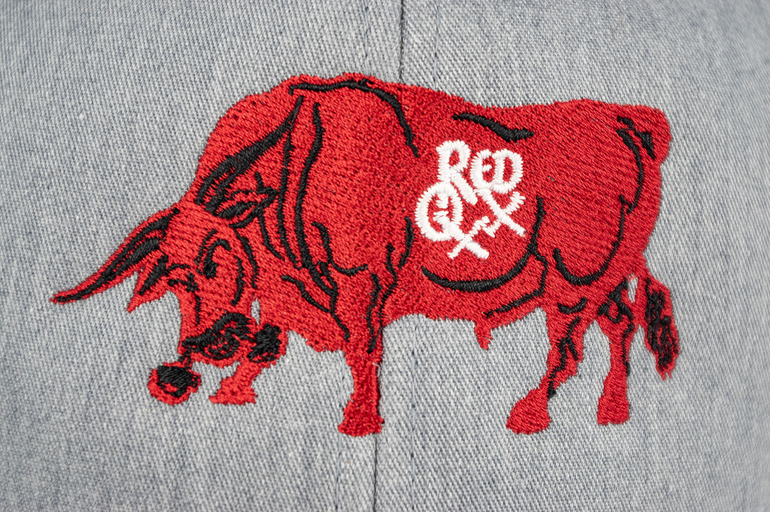 Red Oxx Bull Trucker Hat