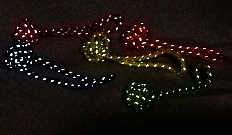 Very low light image of the reflectivity