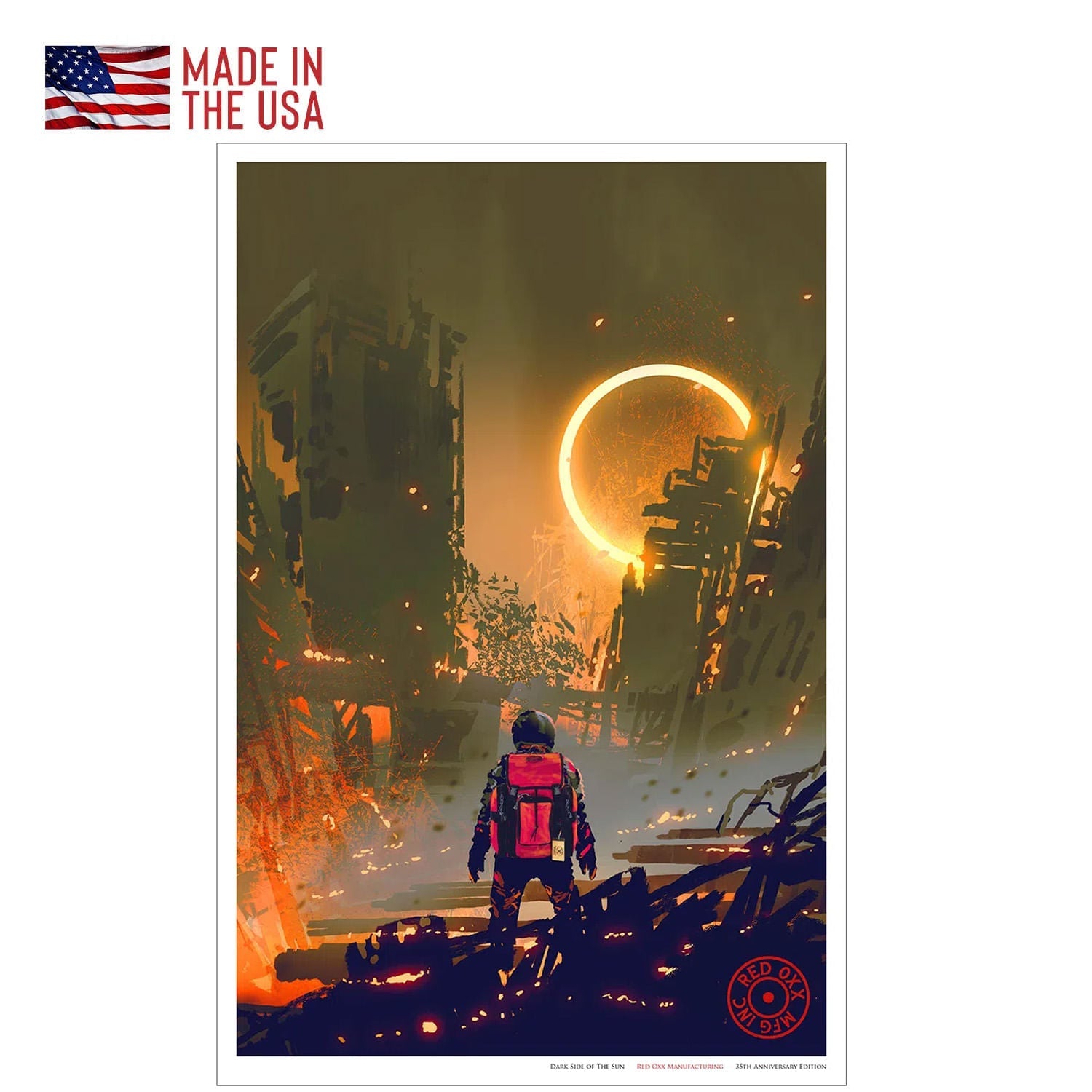 Dark Side Of The Sun Art Print