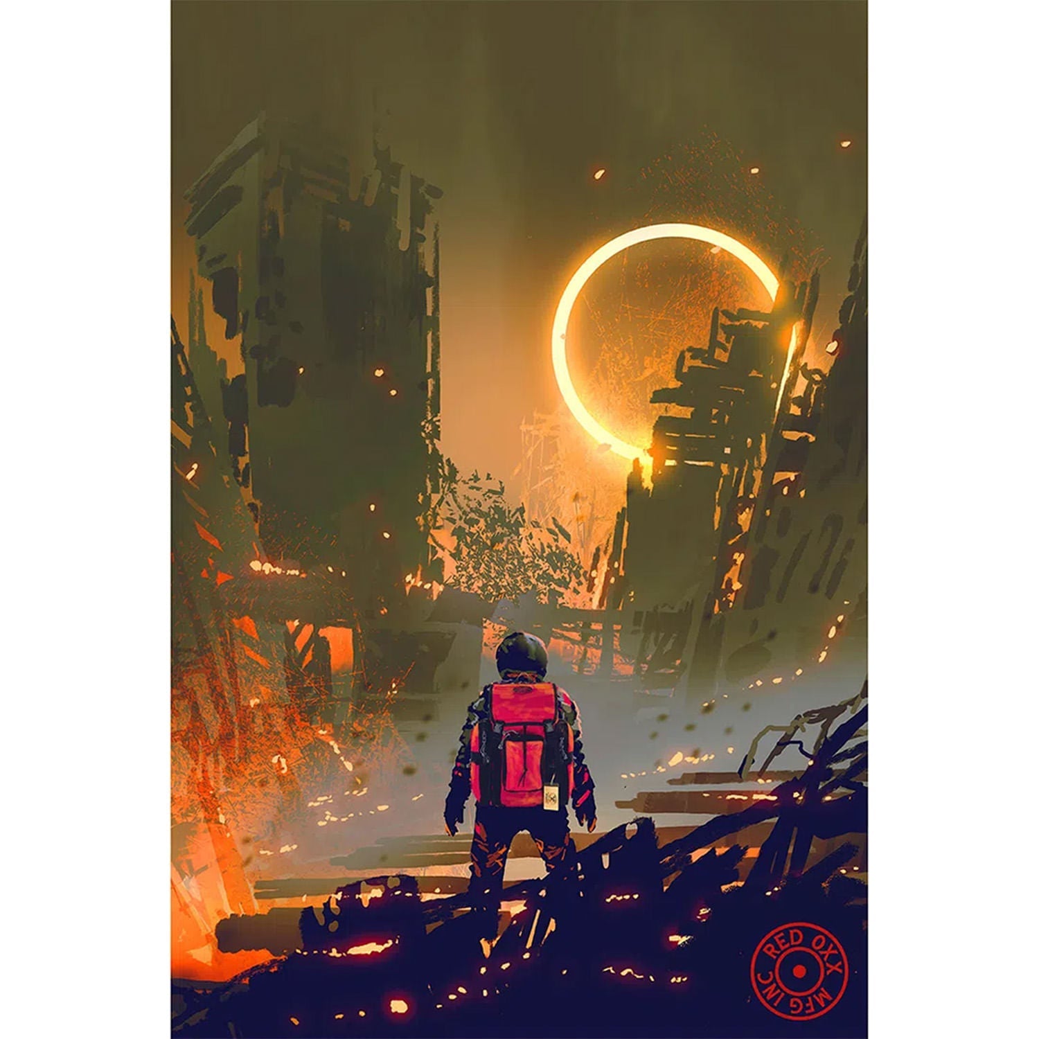 Dark Side Of The Sun Art Print