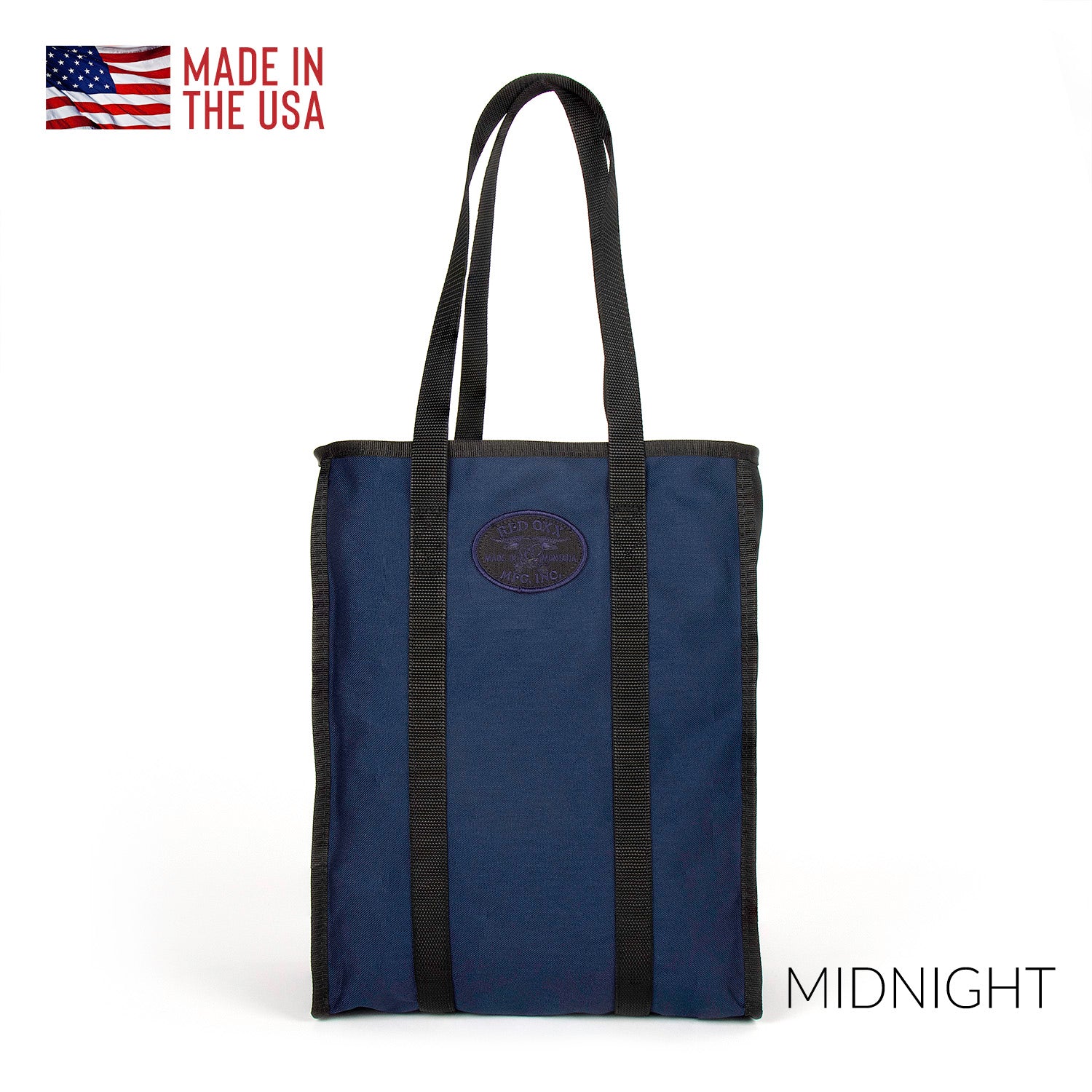 Midnight - Farmer's Market  Nylon tote bag 