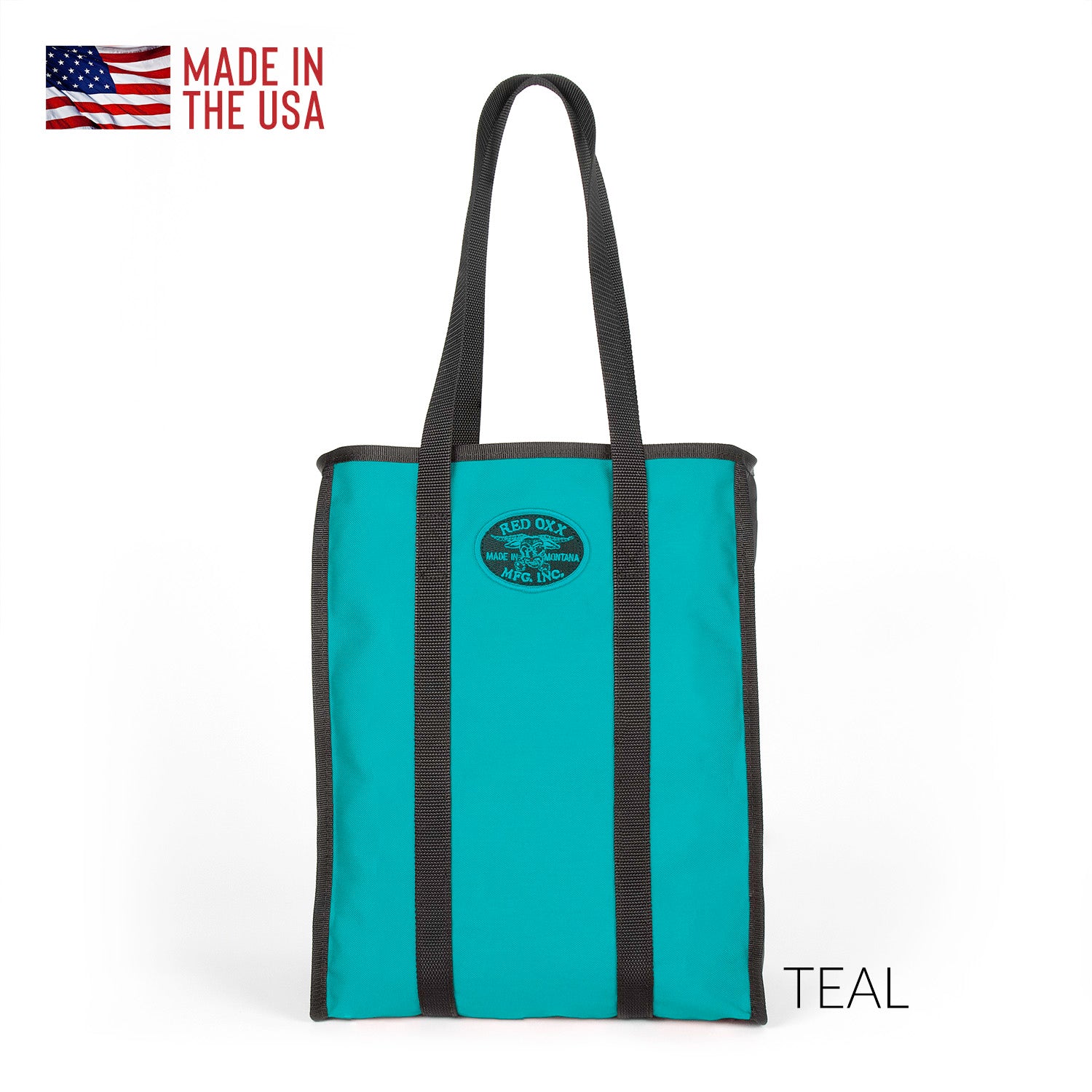 Heavy Duty Ballistic Nylon Farmer's Market Tote Bag - Red Oxx