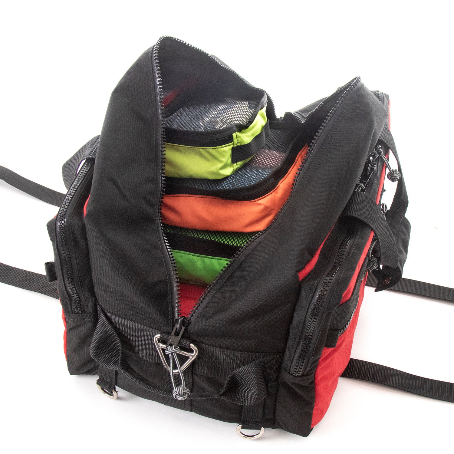 SET  Duffel Bag, Backpack Straps, & Packing Cubes