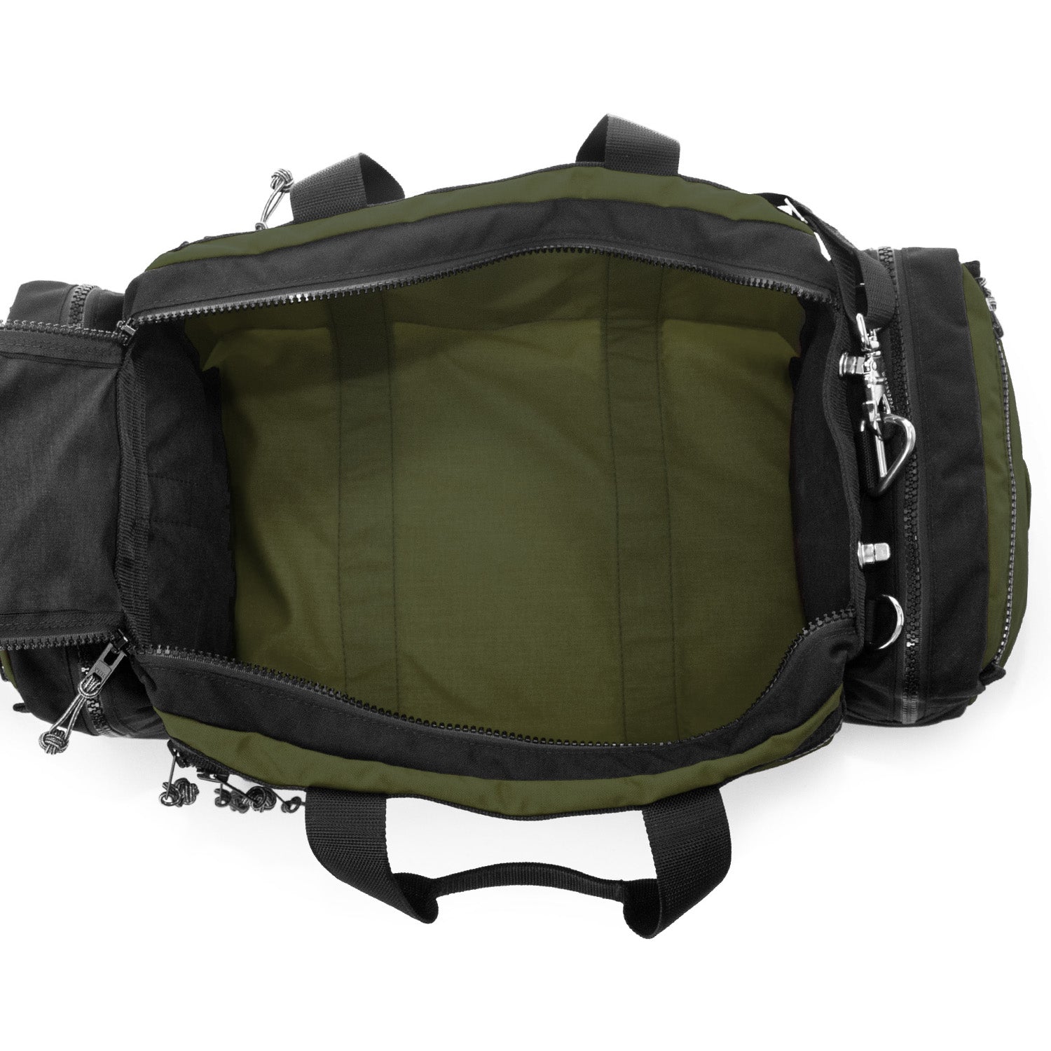 Large main compartment of the PR 5.5 Safari Beano bag. 