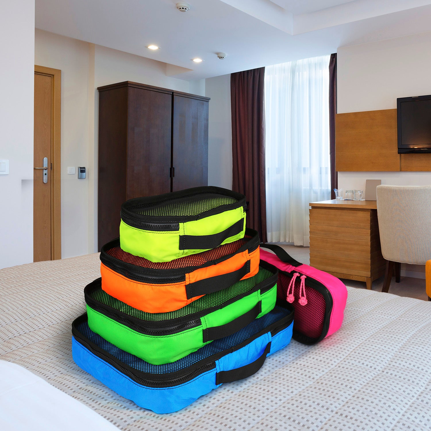 Red oxx packing cubes on sale