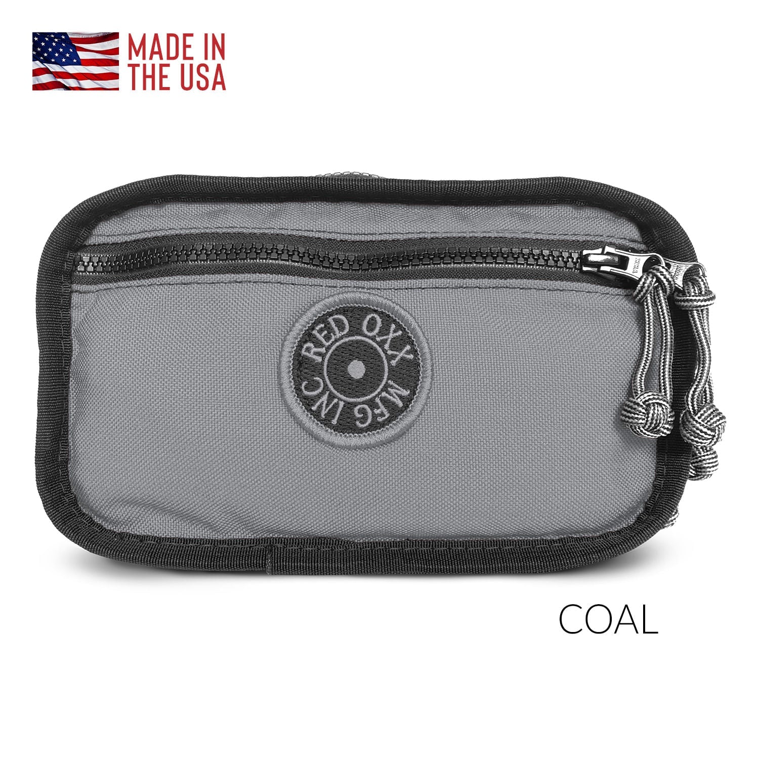 Kipling charcoal zipper pouch