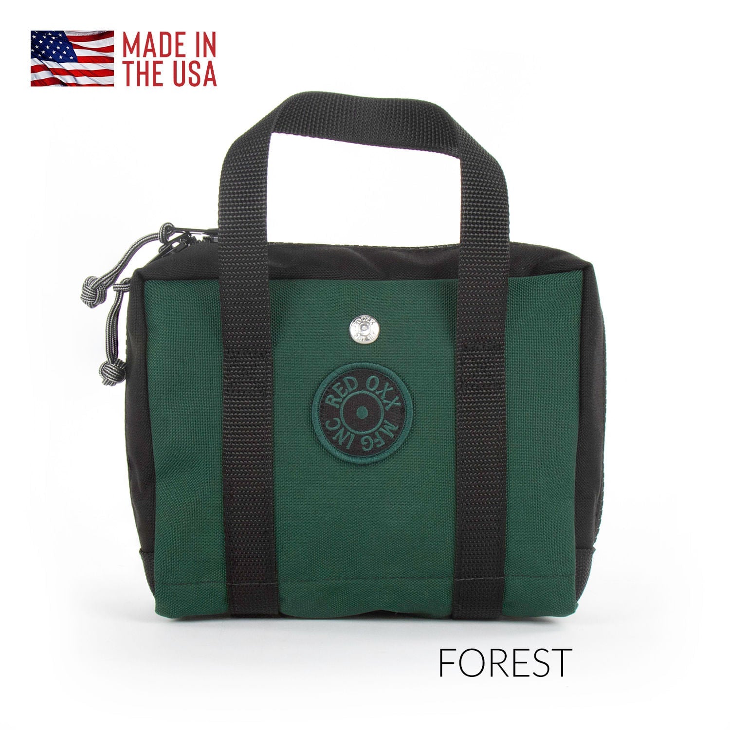 Large Dual Mesh Purse Organizer, Forest